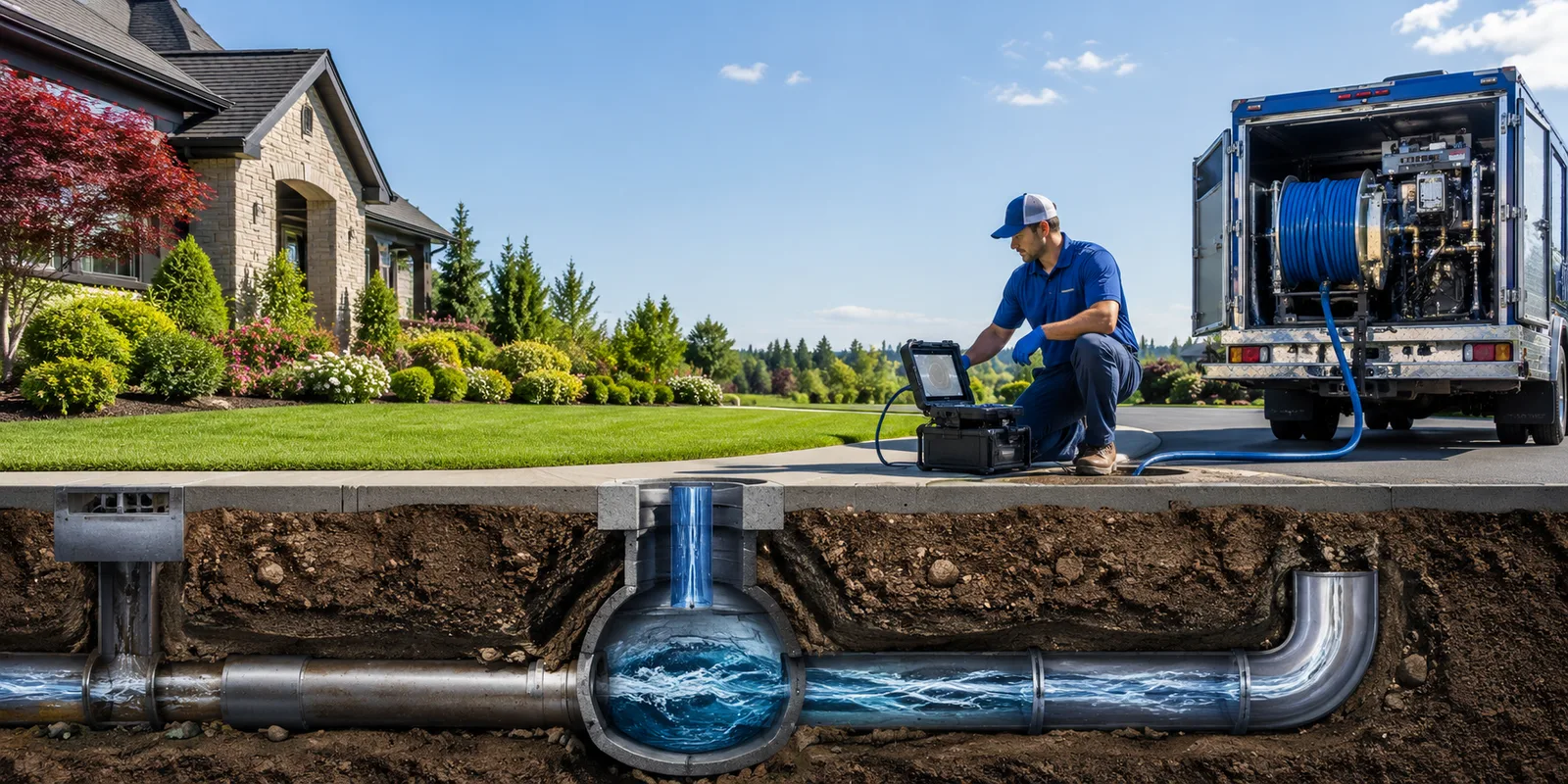 Drainage restoration information for Eckert, CO